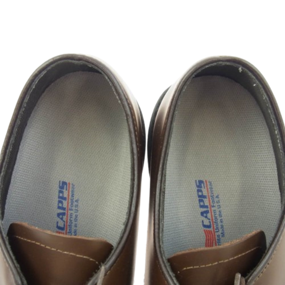 キャップス USA製 レザー ドレスシューズ ブラウン系 10D【中古】