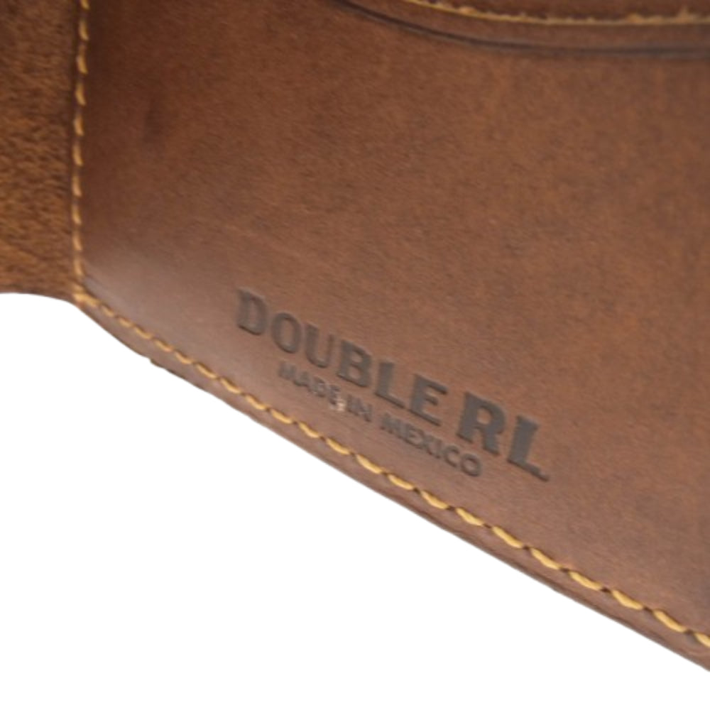 RRL ダブルアールエル スエード ビルフォード ウォレット レザーウォレット 二つ折り財布 ブラウン系【中古】