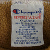 Champion チャンピオン 90's Reverse Weave リバースウィーブ スウェット 黄土色系 XL【中古】