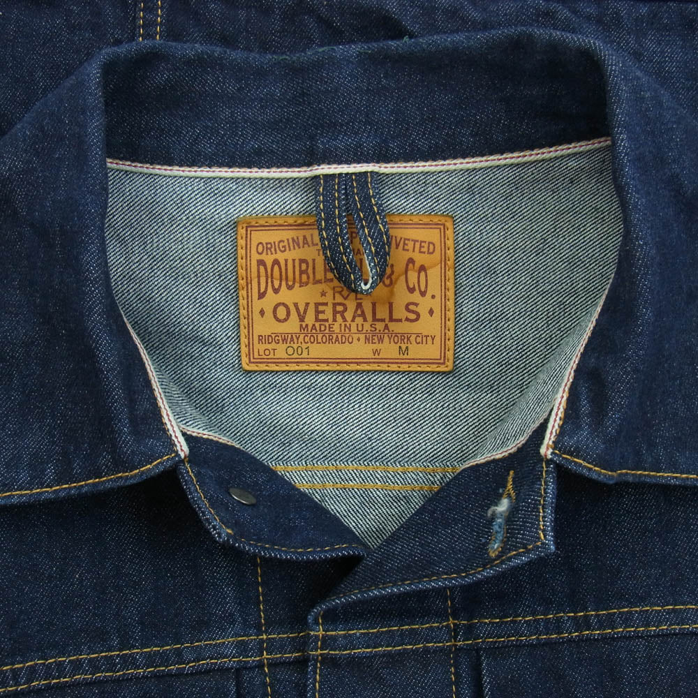 RRL ダブルアールエル 21138 STRATFORD WORK DENIM JACKET スタンフォード デニム ワーク ジャケット インディゴブルー系 M【中古】
