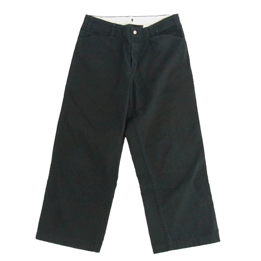TENDERLOIN テンダーロイン ワーク ワイド ストレート パンツ ブラック系 S【中古】