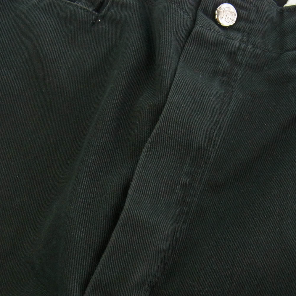 TENDERLOIN テンダーロイン ワーク ワイド ストレート パンツ ブラック系 S【中古】