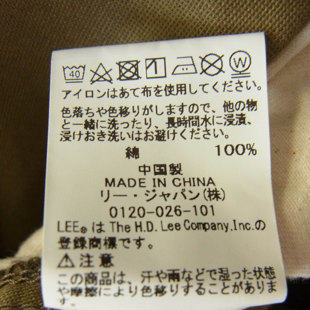Lee リー LS1340 GRAMICCI グラミチ オーバー オール カーキ系 M【中古】
