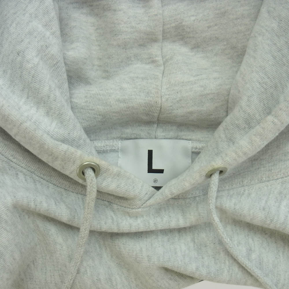 フラグメントユニバーシティ FRGMT-S3 FRGMT UNV SWEAT HOODIE C プルオーバー パーカー グレー系 L【中古】