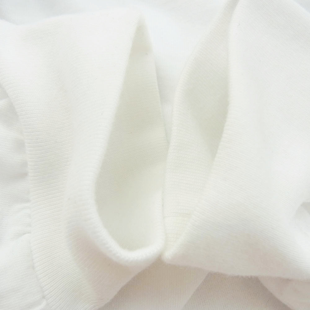 エンノイ 22SS SS22BRENCT03NTL LONG SLEEVE HEM RIB TEE ロング スリーブ 長袖 Tシャツ ホワイト系 L【中古】