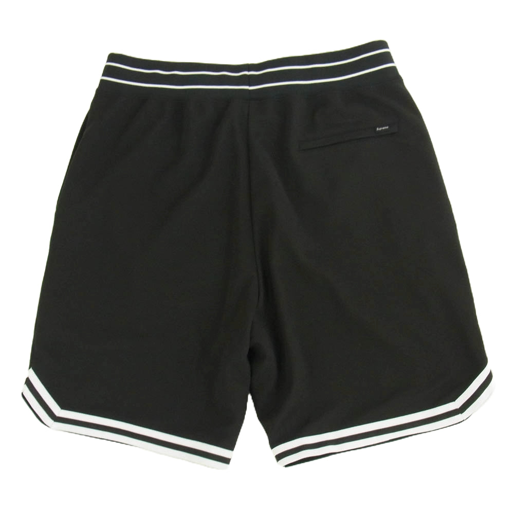 Supreme シュプリーム 22SS Faux Croc Basketball Short フォウ クロックス バスケットボール ショート パンツ ブラック系 M【中古】