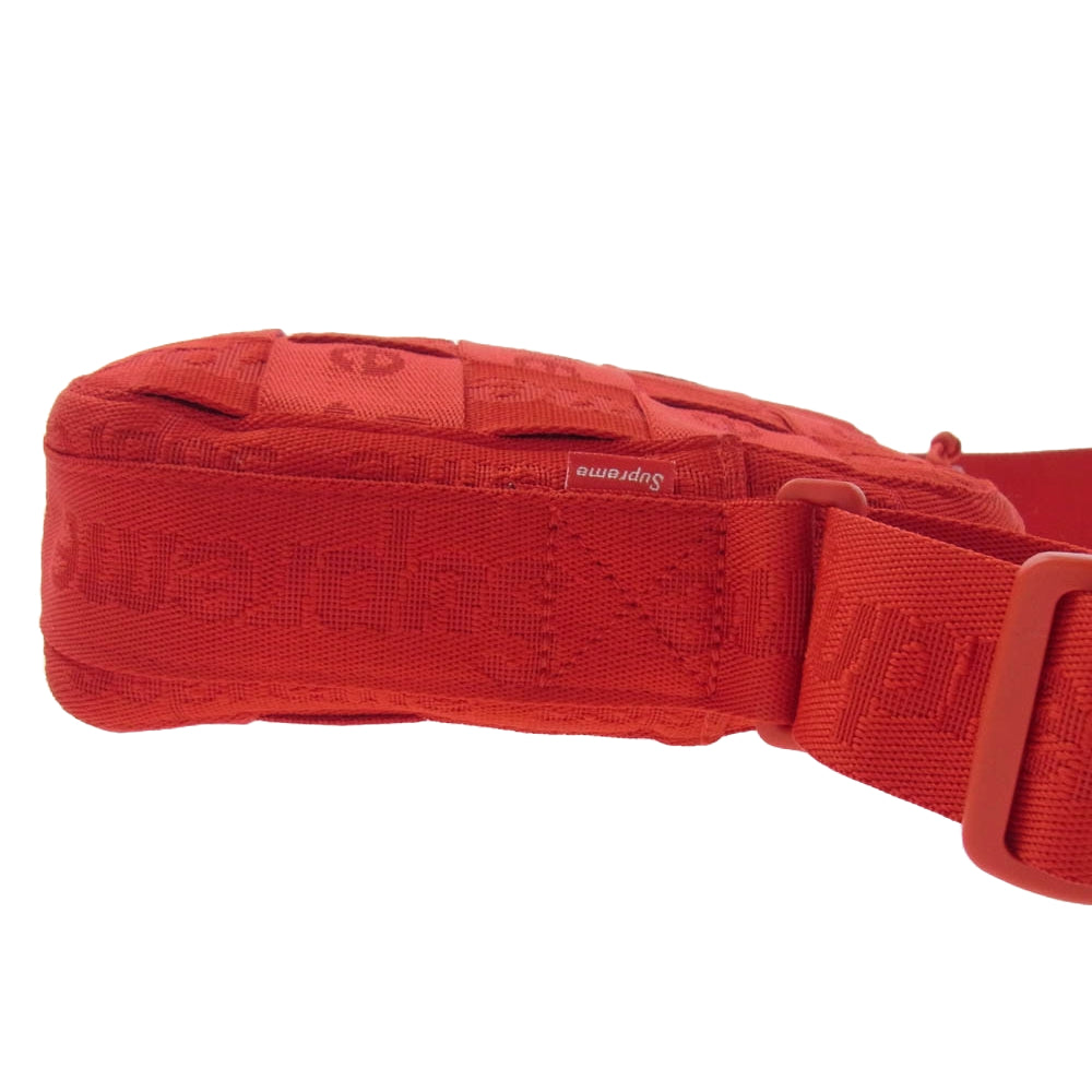 Supreme シュプリーム 23SS woven shoulder bag ウーブン ショルダー バッグ レッド系【中古】