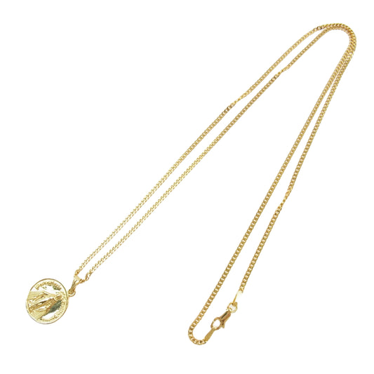 WACKO MARIA ワコマリア COIN NECKLACE コイン ネックレス ゴールド系【美品】【中古】