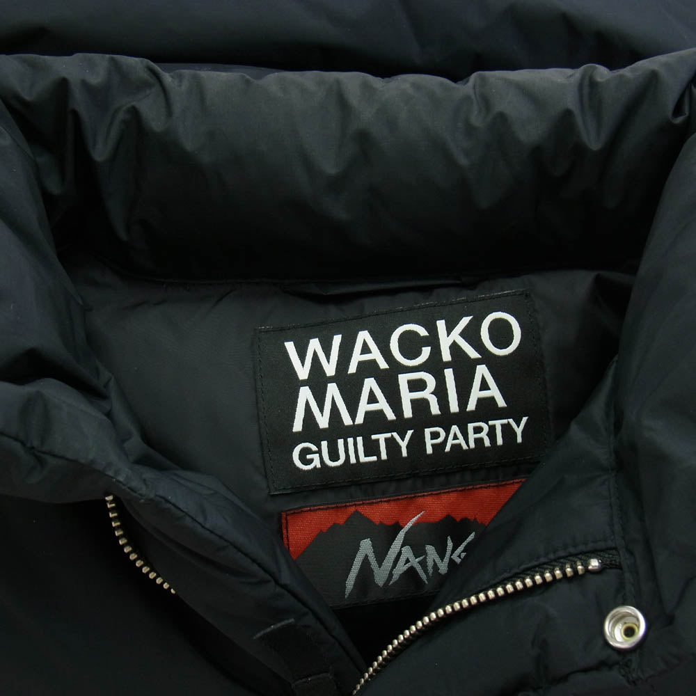 WACKO MARIA ワコマリア 24AW 24FW-WMO-NA02 NANGA   DOWN JACKET ナンガ ダウン ジャケット ブラック系【中古】