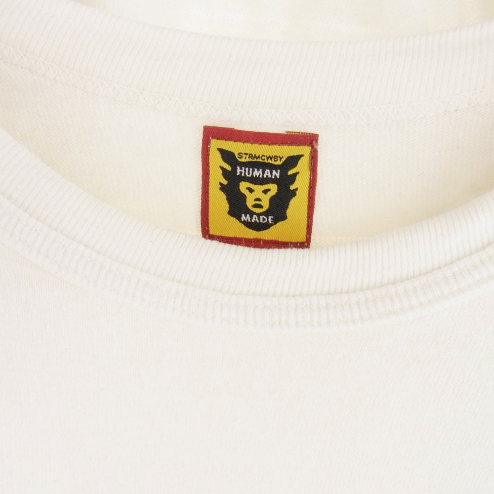 HUMAN MADE ヒューマンメイド ベア― イーグル Tシャツ ホワイト系【中古】