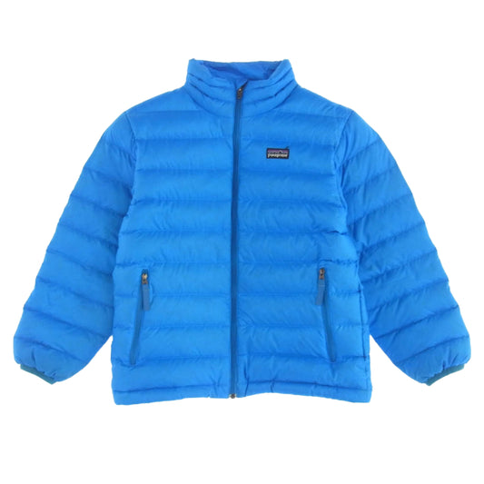 patagonia パタゴニア 11AW 68243 11年製 BOYS DOWN SWEATER ボーイズ 子供用 ダウン セーター ジャケット ブルー系 S【中古】