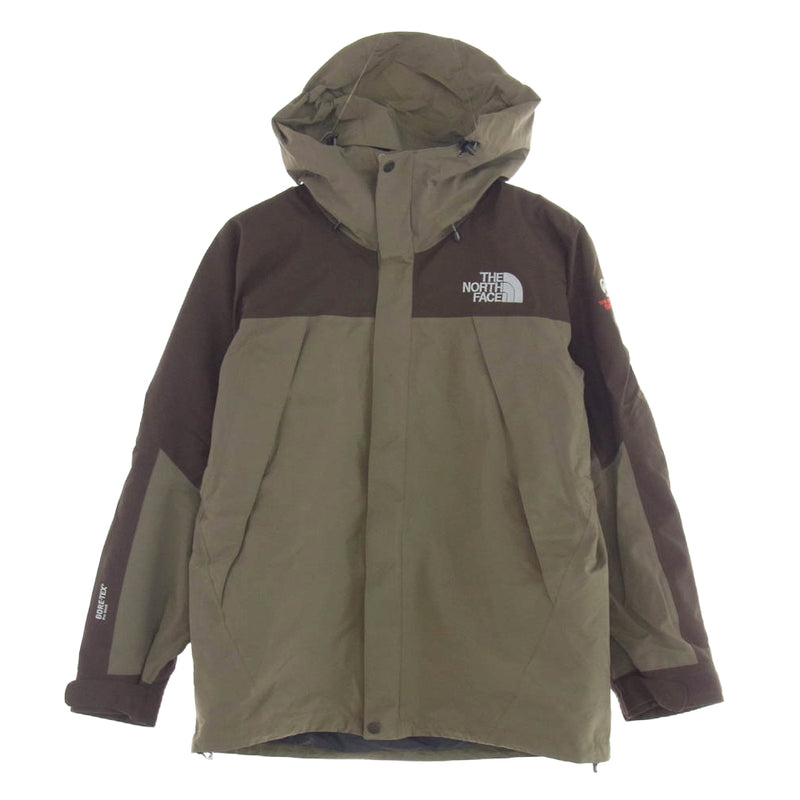 THE NORTH FACE ノースフェイス NP-15001 MOUNTAIN JACKET マウンテン ジャケット ゴアテックス カーキ系 M【中古】