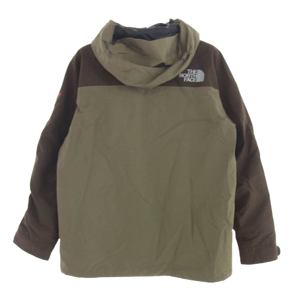 THE NORTH FACE ノースフェイス NP-15001 MOUNTAIN JACKET マウンテン ジャケット ゴアテックス カーキ系 M【中古】