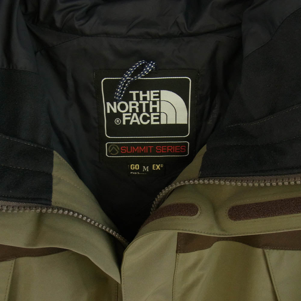 THE NORTH FACE ノースフェイス NP-15001 MOUNTAIN JACKET マウンテン ジャケット ゴアテックス カーキ系 M【中古】
