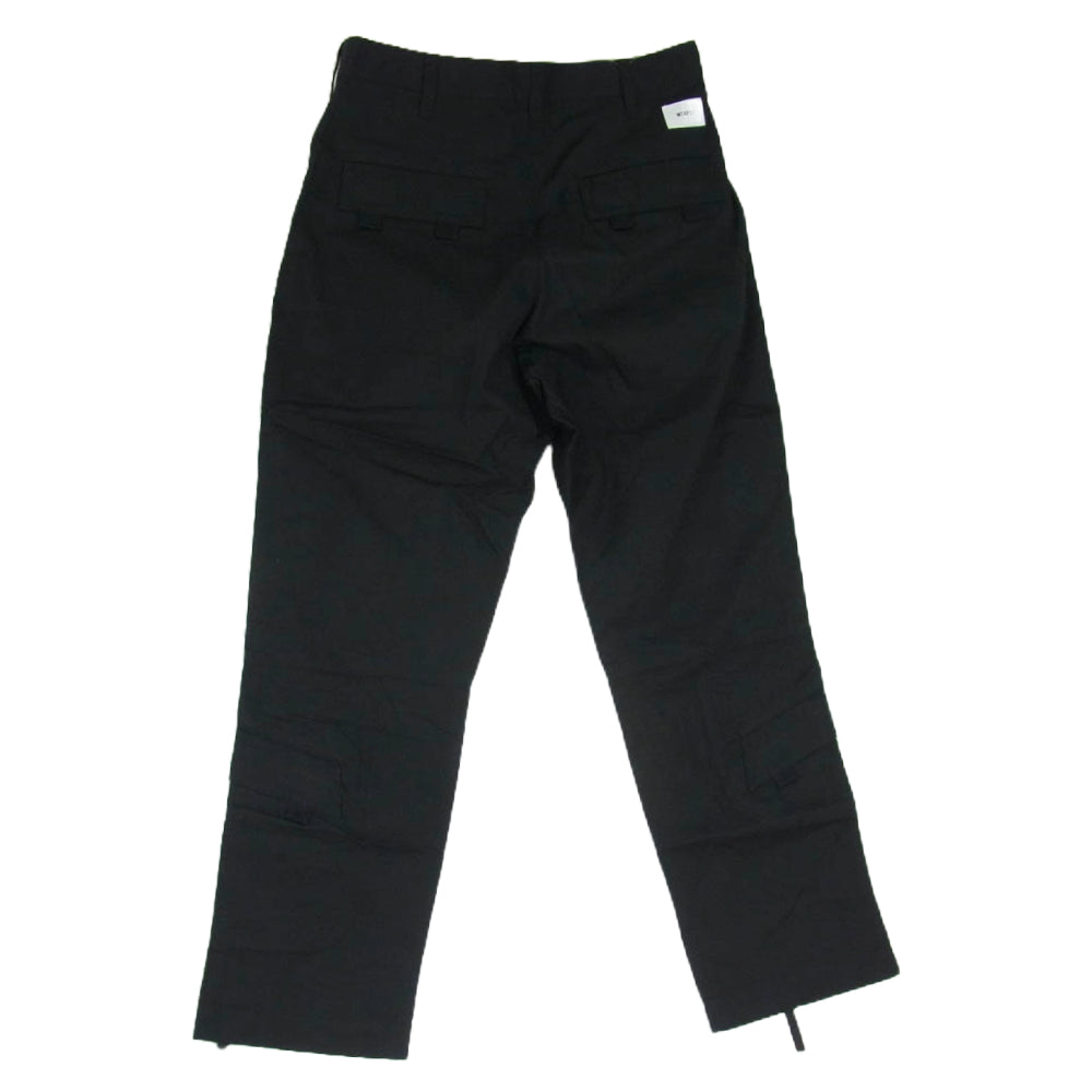 WTAPS ダブルタップス 202BRDT-PTM01 MODULAR TROUSERS COTTON WEATHER モジュラー トラウザーズ カーゴ パンツ ブラック系 X01【美品】【中古】