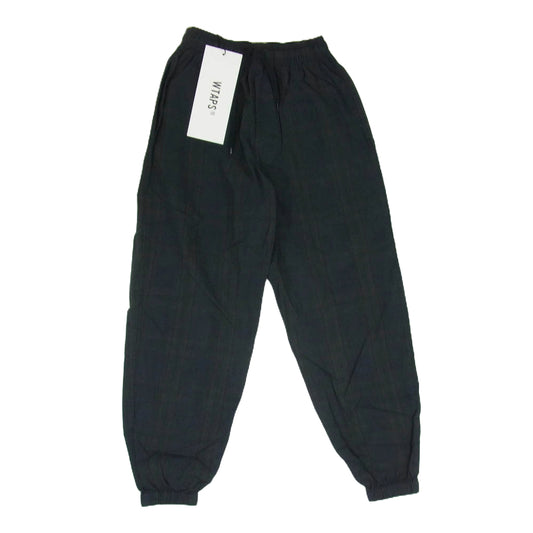 WTAPS ダブルタップス 20SS 201BRDT-PTM04 FROCK TROUSERS COTTON POPLIN TEXTILE フロック イージーパンツ チェック トラウザーズ パンツ マルチカラー系 X01【極上美品】【中古】