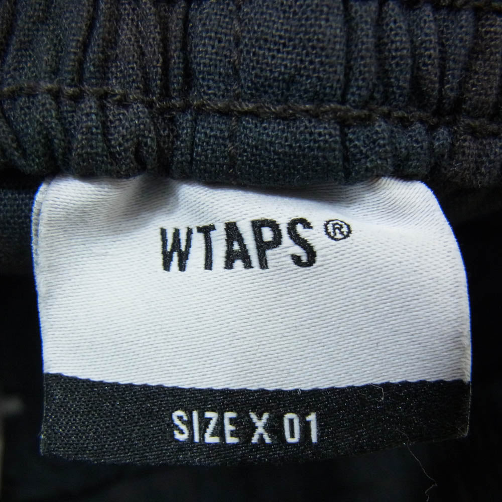 WTAPS ダブルタップス 20SS 201BRDT-PTM04 FROCK TROUSERS COTTON POPLIN TEXTILE フロック イージーパンツ チェック トラウザーズ パンツ マルチカラー系 X01【極上美品】【中古】