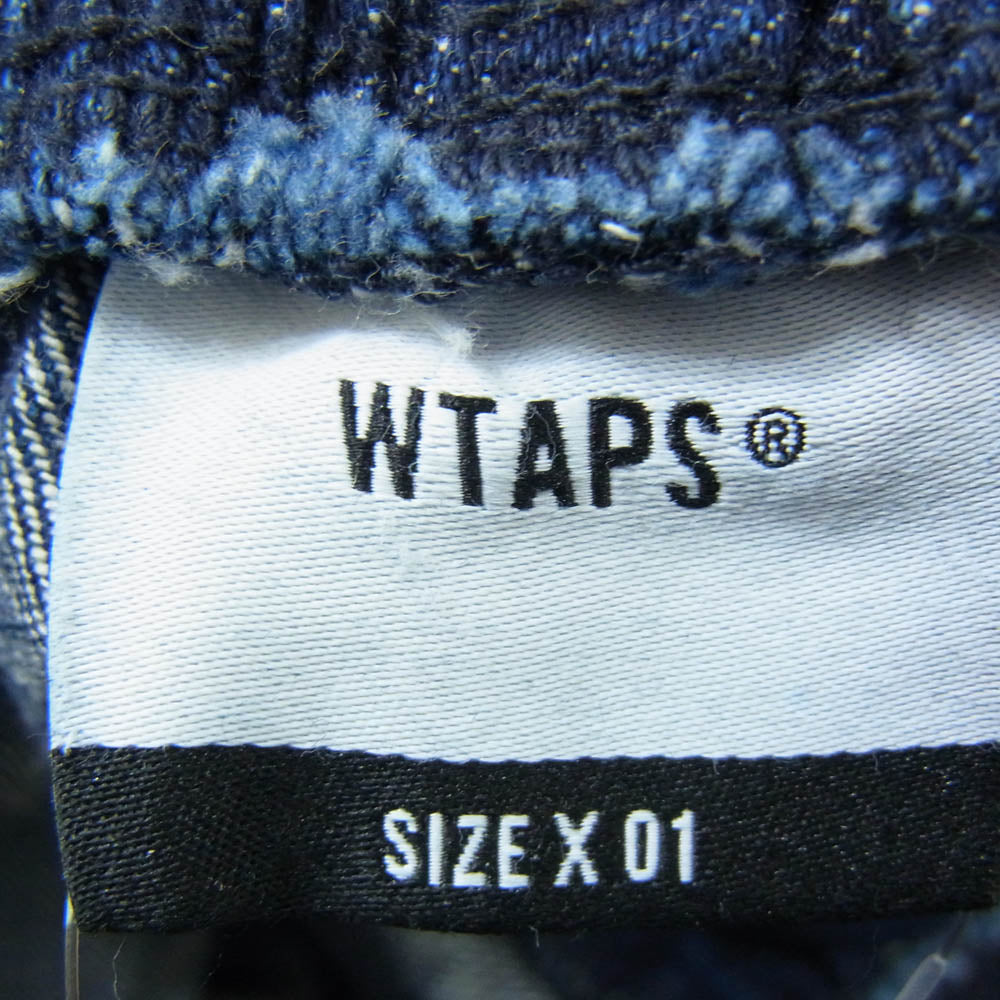 WTAPS ダブルタップス 21AW 212WVDT-PTM07 SEAGUL 02 イージー インディゴ デニム インディゴブルー系 X01【美品】【中古】