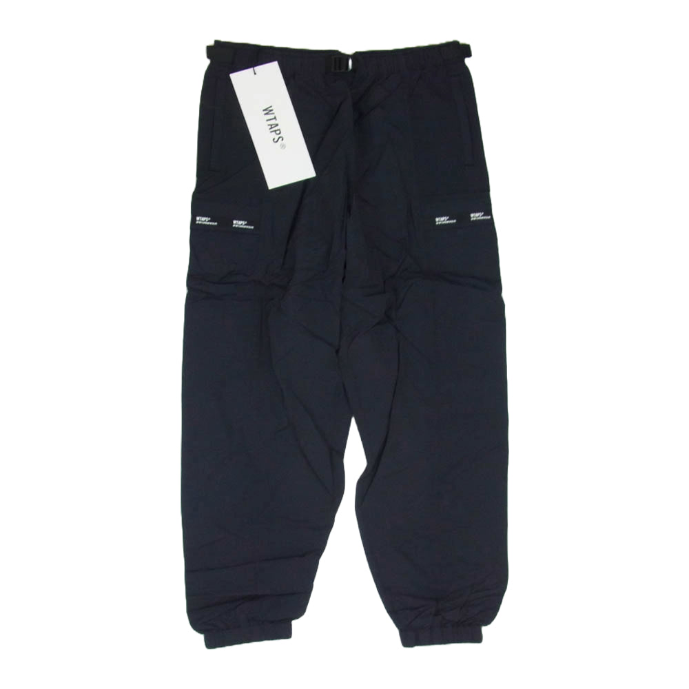 WTAPS ダブルタップス 20SS 201TQDT-PTM06 TRACKS TROUSERS トラックス トラウザーズ パンツ ブラック系 X01【美品】【中古】