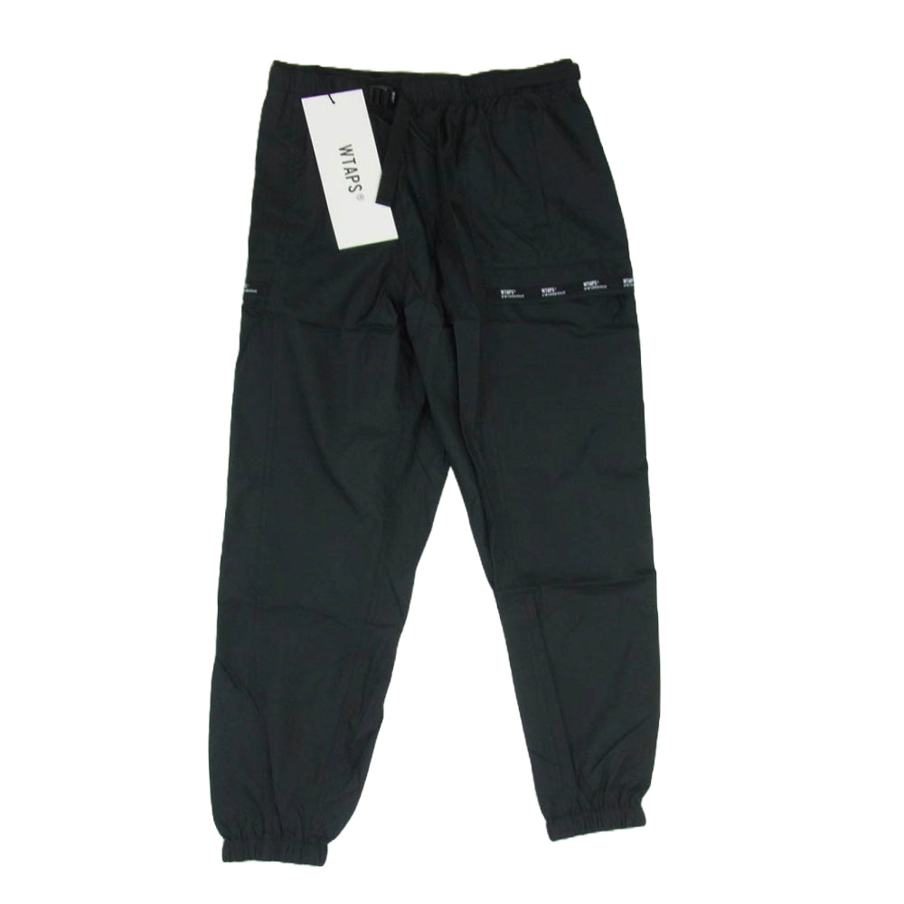 WTAPS ダブルタップス 21SS 211BRDT-PTM06 TRACKS TROUSERS トラック トラウザーズ パンツ ブラック系 X01【新古品】【未使用】【中古】