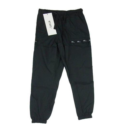 WTAPS ダブルタップス 21SS 211BRDT-PTM06 TRACKS TROUSERS トラック トラウザーズ パンツ ブラック系 X01【新古品】【未使用】【中古】