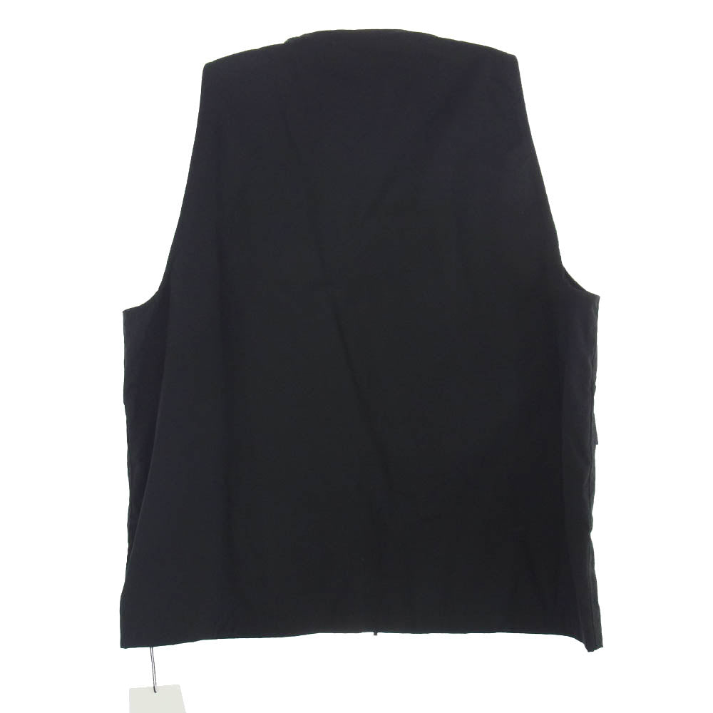 WTAPS ダブルタップス 22SS 221WVDT-JKM01 LRRP / VEST ロゴ刺繍 ジップ ベスト ブラック系 X 04【新古品】【未使用】【中古】