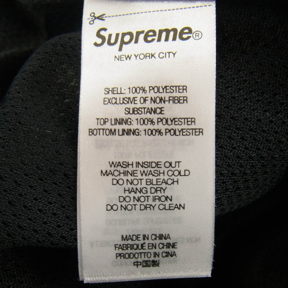 Supreme シュプリーム 24AW Reflective Pinstripe Track pant トラック パンツ ブラック系 L【中古】