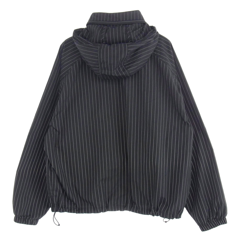 Supreme シュプリーム 24AW Reflective Pinstripe Track Jacket トラック ジャケット ブラック系 L【中古】