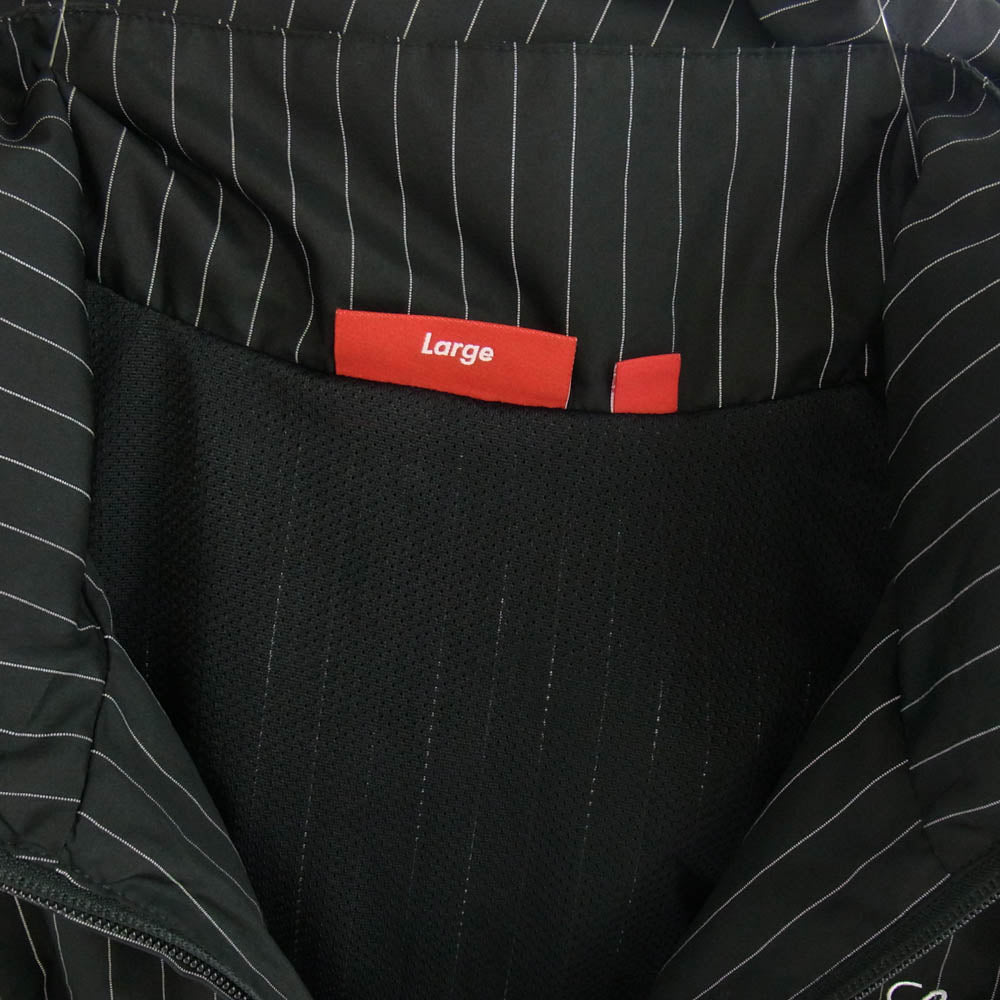 Supreme シュプリーム 24AW Reflective Pinstripe Track Jacket トラック ジャケット ブラック系 L【中古】