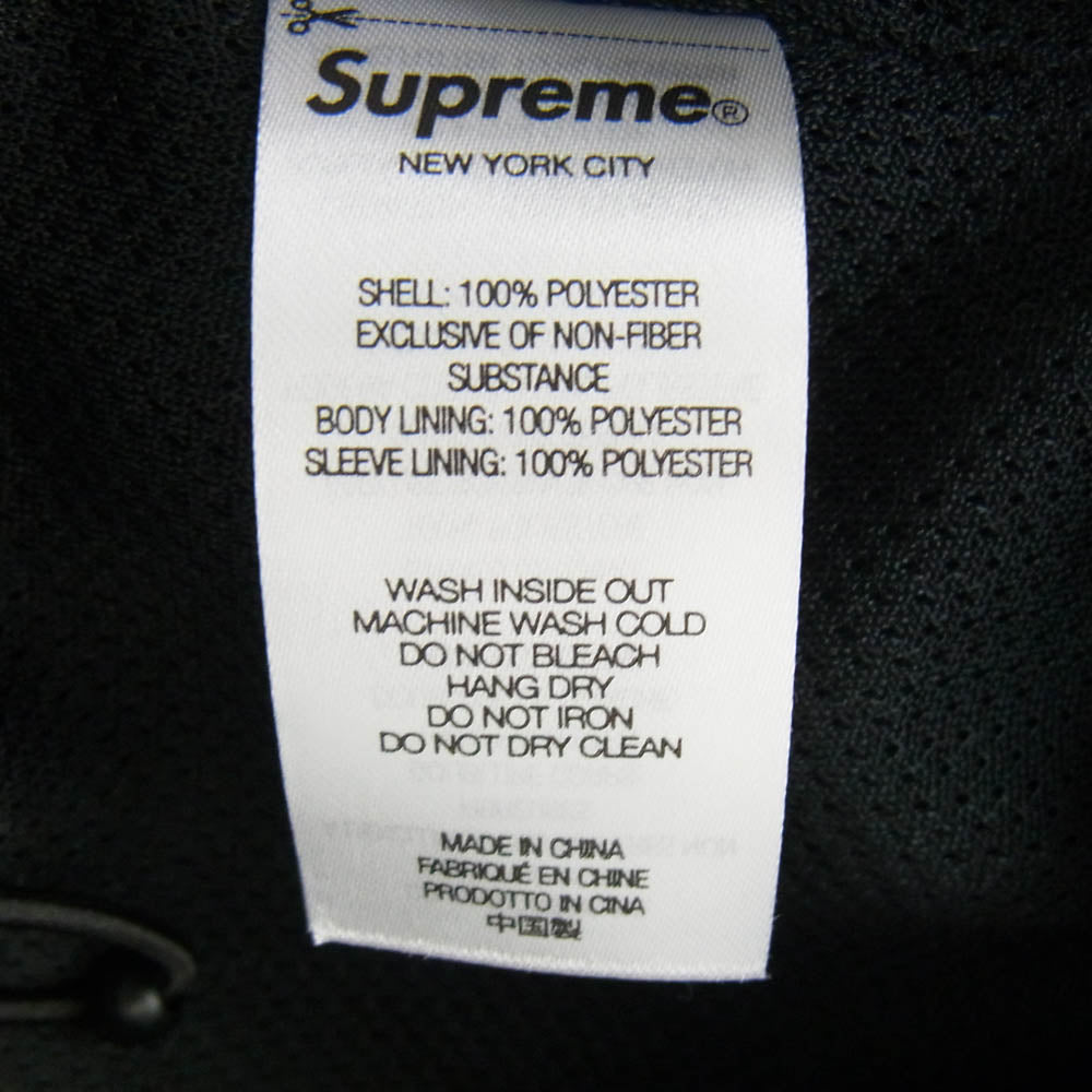 Supreme シュプリーム 24AW Reflective Pinstripe Track Jacket トラック ジャケット ブラック系 L【中古】