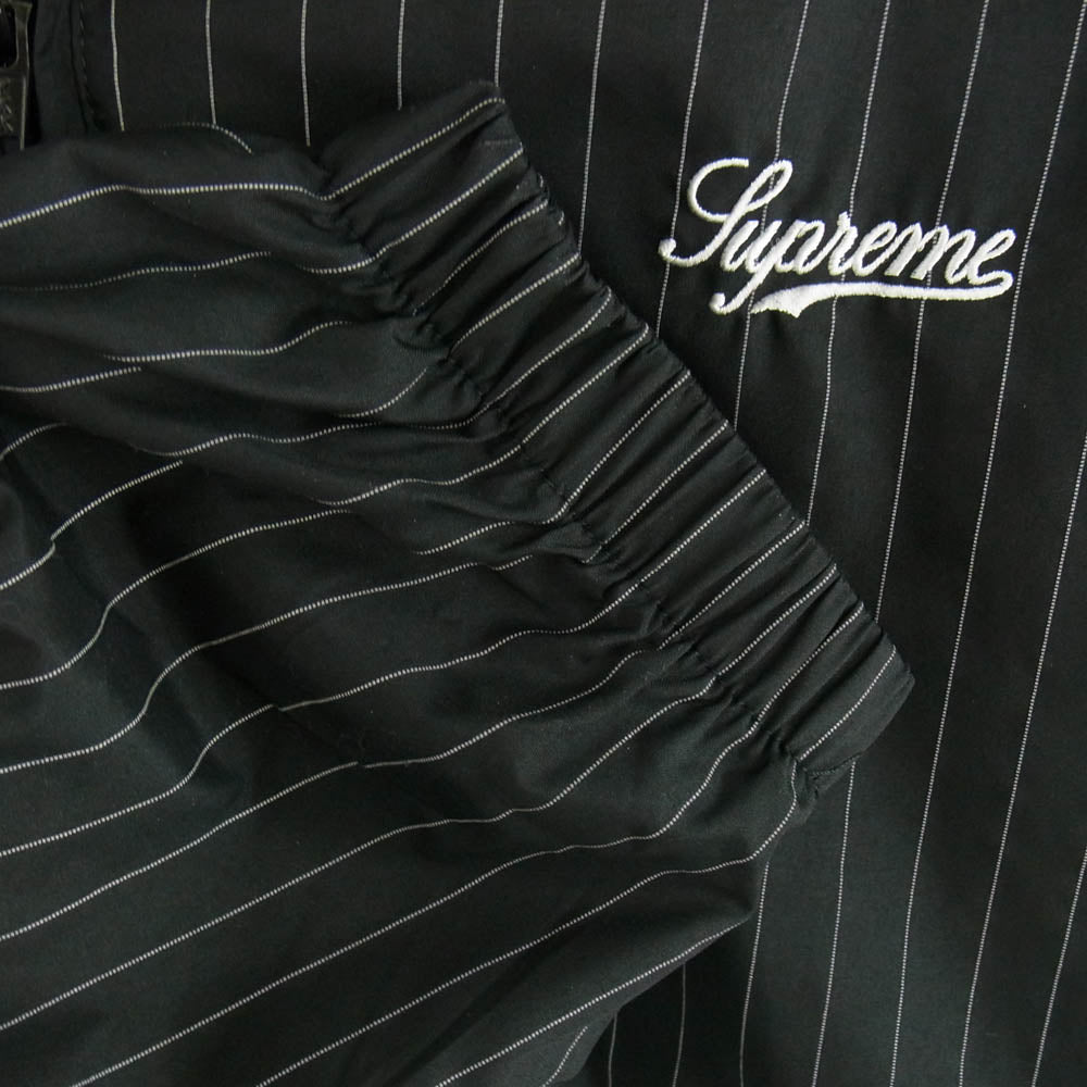 Supreme シュプリーム 24AW Reflective Pinstripe Track Jacket トラック ジャケット ブラック系 L【中古】