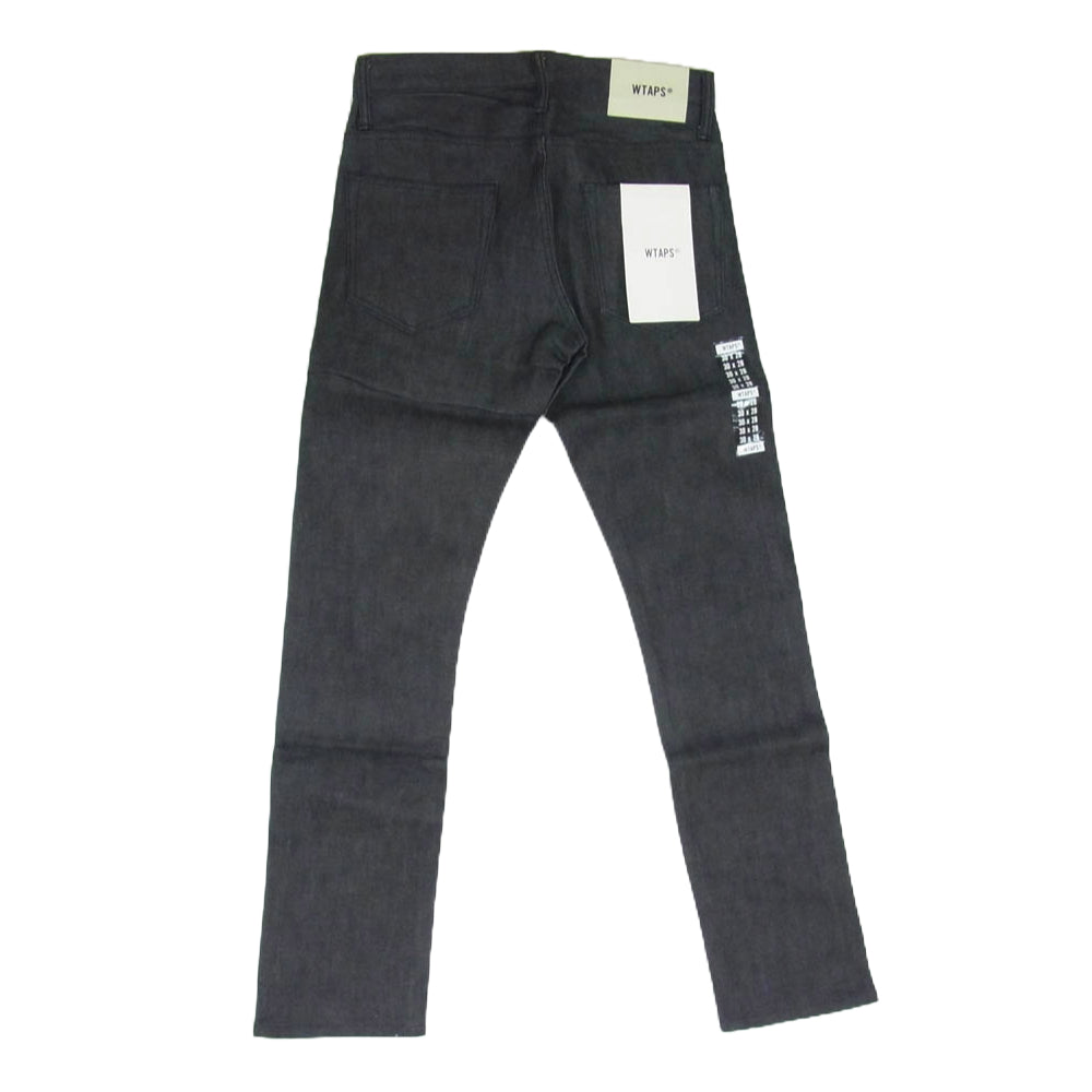 WTAPS ダブルタップス 19SS 191TQDT-PTM02 BLUES VERY SKINNY RAW TROUSERS.COTTON.DENIM ブルース ベリー スキニー ロー デニムパンツ インディゴブルー系 X01【新古品】【未使用】【中古】