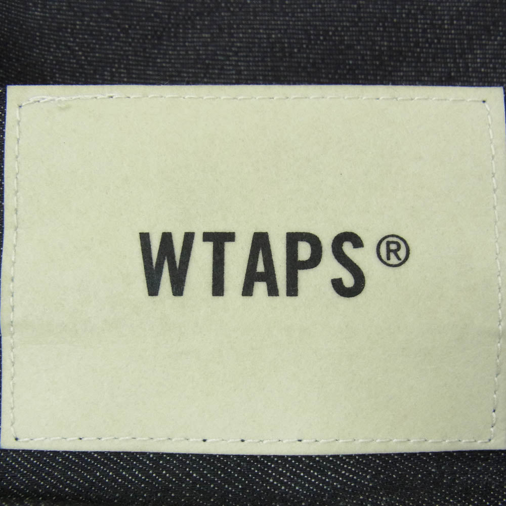 WTAPS ダブルタップス 19SS 191TQDT-PTM02 BLUES VERY SKINNY RAW TROUSERS.COTTON.DENIM ブルース ベリー スキニー ロー デニムパンツ インディゴブルー系 X01【新古品】【未使用】【中古】