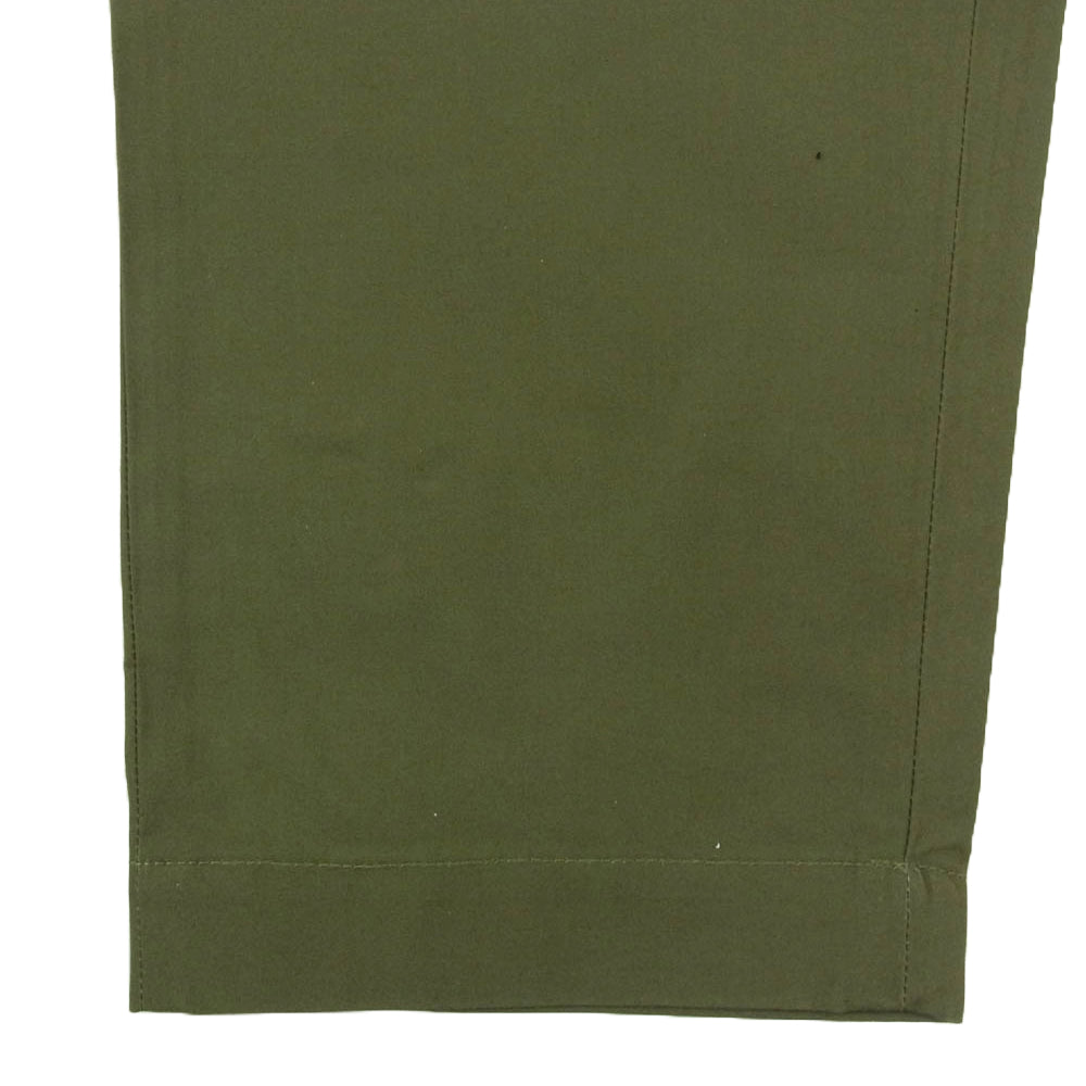 WTAPS ダブルタップス 21SS 211BRDT-PTM02 FAIRWAY TROUSERS COTTON.WEATHER フェアウェイ トラウザーズ コットンパンツ カーキ系 X01【新古品】【未使用】【中古】