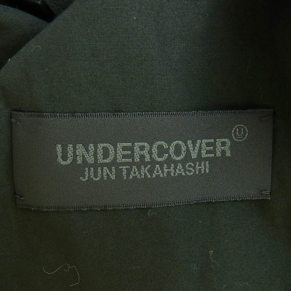 UNDERCOVER アンダーカバー UCY4305-3 middle mods coat ミドル モッズ コート ブラック系 3【新古品】【未使用】【中古】