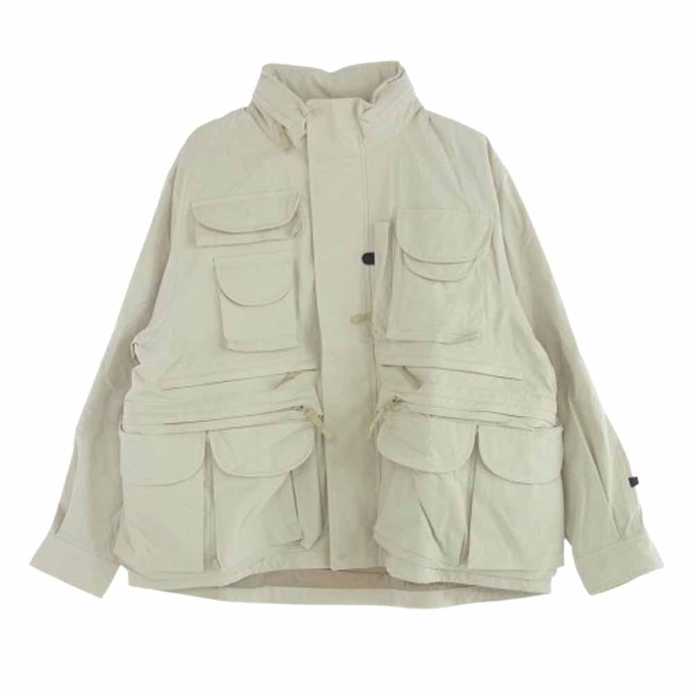 DAIWA PIER39 ダイワピア BJ-25021W TECH PERFECT FISHING JACKET テック パーフェクト フィッシング ジャケット ベージュ系 M【新古品】【未使用】【中古】