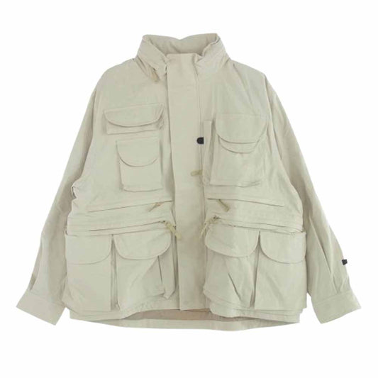 DAIWA PIER39 ダイワピア BJ-25021W TECH PERFECT FISHING JACKET テック パーフェクト フィッシング ジャケット ベージュ系 M【新古品】【未使用】【中古】