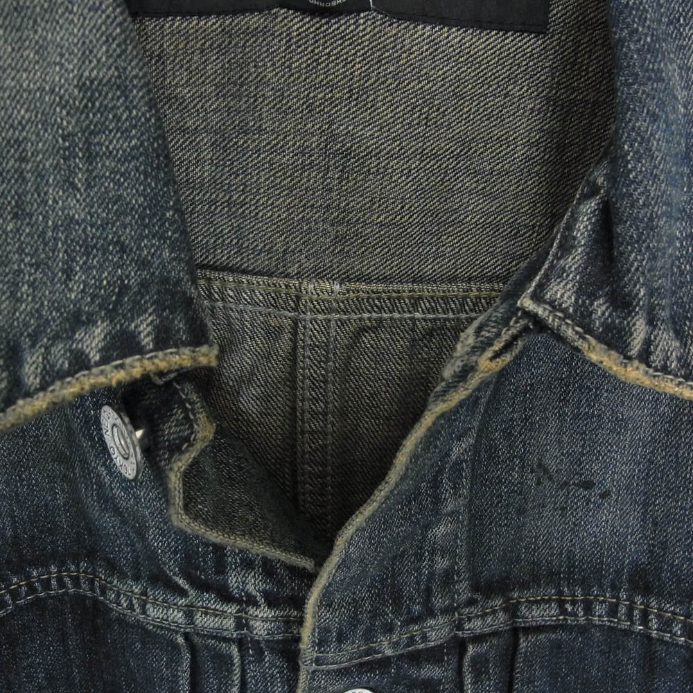 NEIGHBORHOOD ネイバーフッド 23AW 232XBNH-JKM01 SAVAGE DENIM TYPE-1 JACKET サベージ デニムジャケット インディゴブルー系 L【新古品】【未使用】【中古】