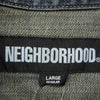 NEIGHBORHOOD ネイバーフッド 23AW 232XBNH-JKM01 SAVAGE DENIM TYPE-1 JACKET サベージ デニムジャケット インディゴブルー系 L【新古品】【未使用】【中古】