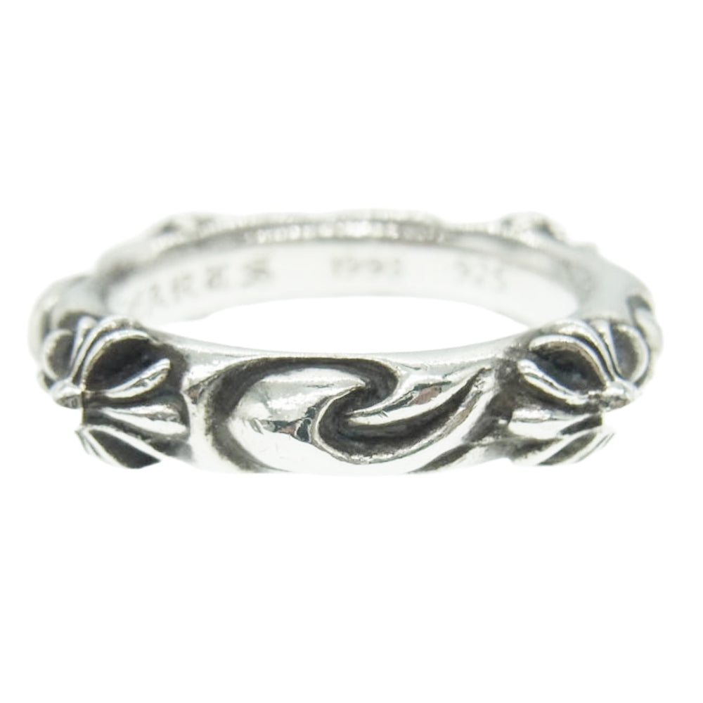 CHROME HEARTS クロムハーツ（原本無） SBT BAND SBT バンド リング シルバー系 20号【中古】