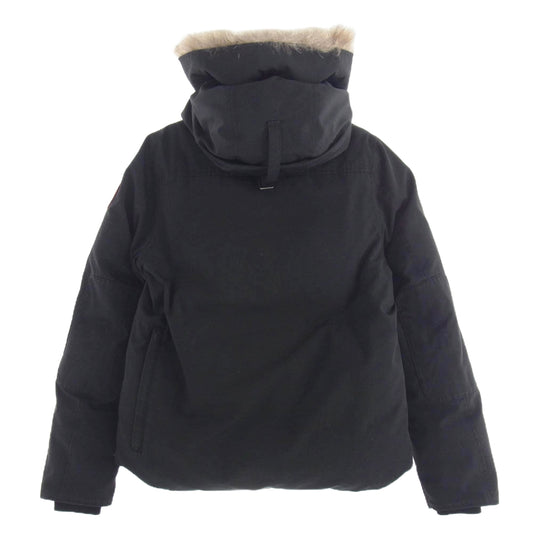 CANADA GOOSE カナダグース 2301JM R 国内正規品 グリフィンインターナショナルタグ RUSSELL PARKA ラッセル パーカ ダウン ジャケット ブラック系 S【中古】