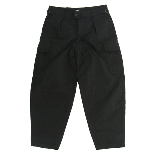 TMT ティーエムティー TPT-F2404 MILITARY CARGO PANTS ミリタリー カーゴ パンツ ブラック系 M【中古】