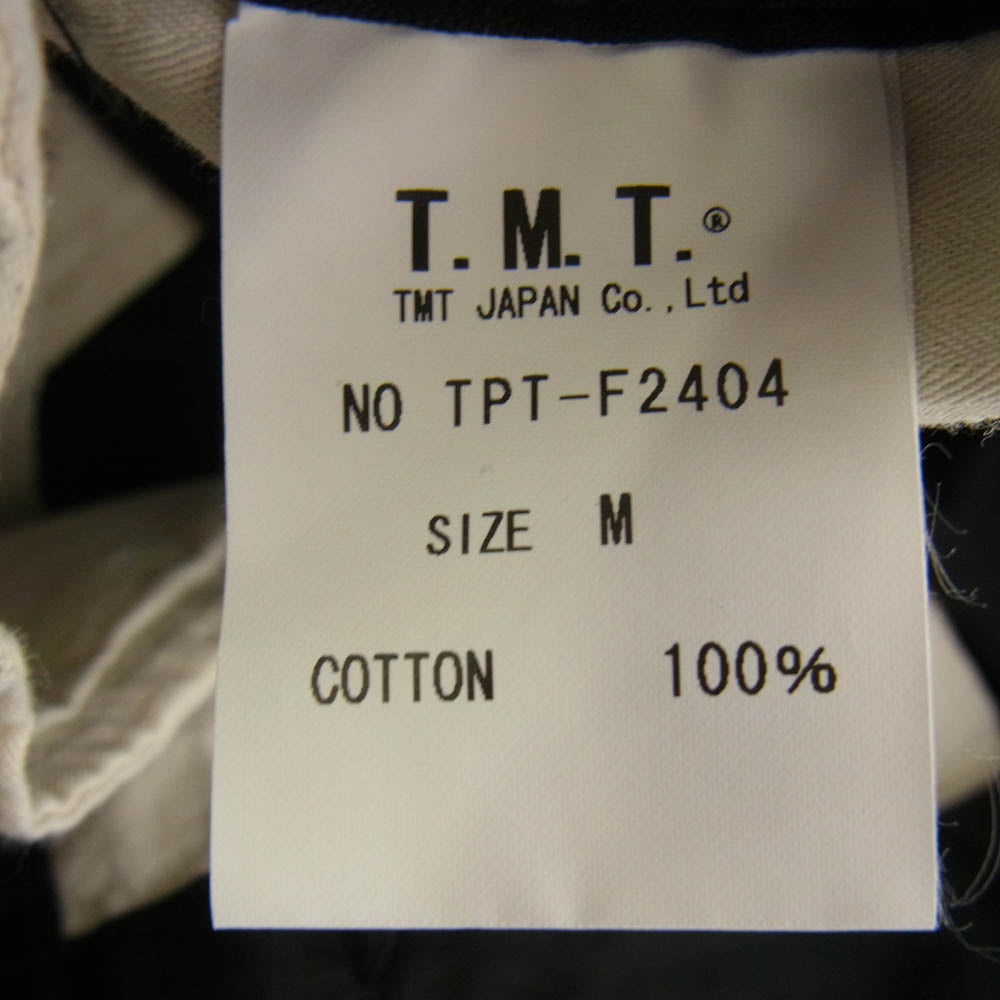 TMT ティーエムティー TPT-F2404 MILITARY CARGO PANTS ミリタリー カーゴ パンツ ブラック系 M【中古】