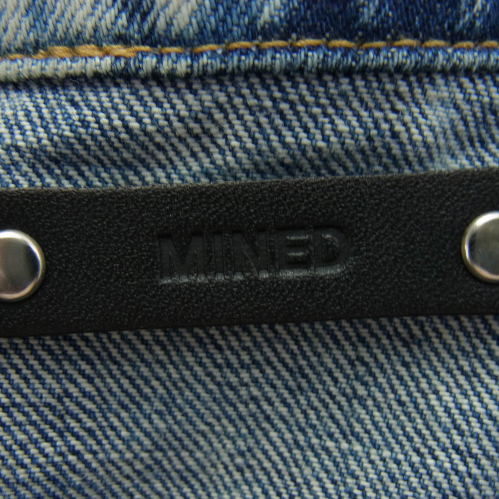 MINEDENIM マインデニム 2204-8003 N.LF-GJKT USS ジージャン デニム ジャケット ホワイト系 インディゴブルー系 1【中古】