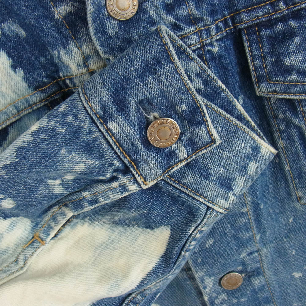 MINEDENIM マインデニム 2204-8003 N.LF-GJKT USS ジージャン デニム ジャケット ホワイト系 インディゴブルー系 1【中古】