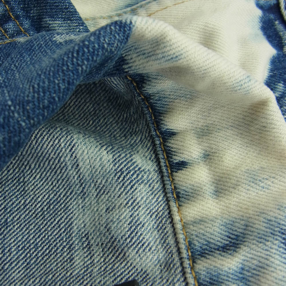 MINEDENIM マインデニム 2204-8003 N.LF-GJKT USS ジージャン デニム ジャケット ホワイト系 インディゴブルー系 1【中古】