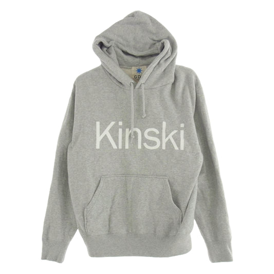 GDC ジーディーシー KINSKI プリント プルオーバーパーカー グレー系 L【中古】