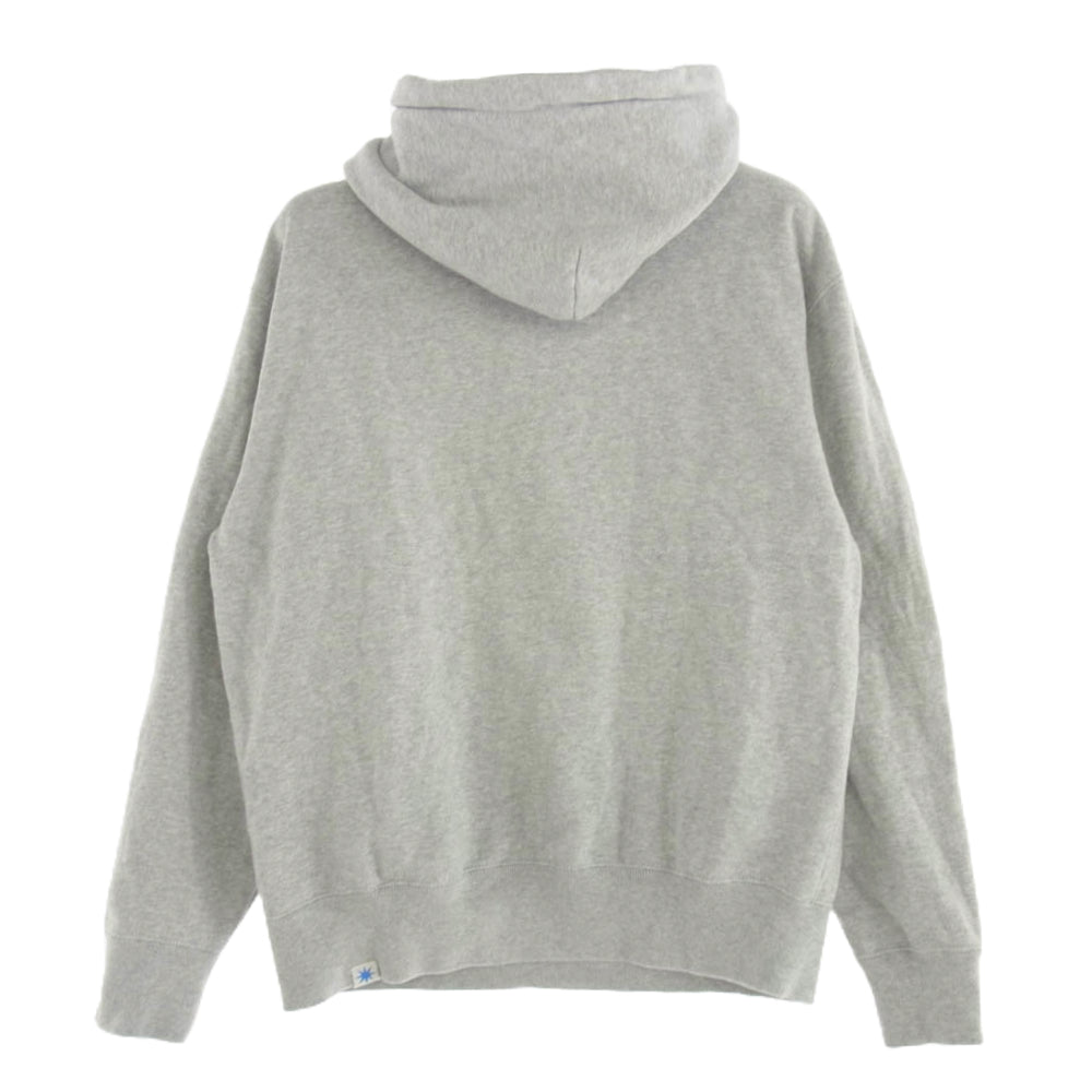 GDC ジーディーシー KINSKI プリント プルオーバーパーカー グレー系 L