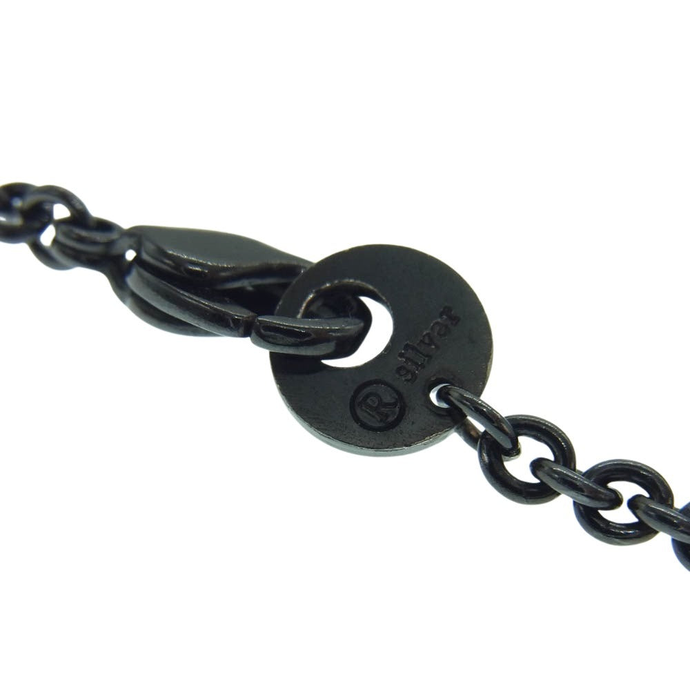 GARNI ガルニ ブラックコーティングシルバー ネックレス ブラック系【中古】