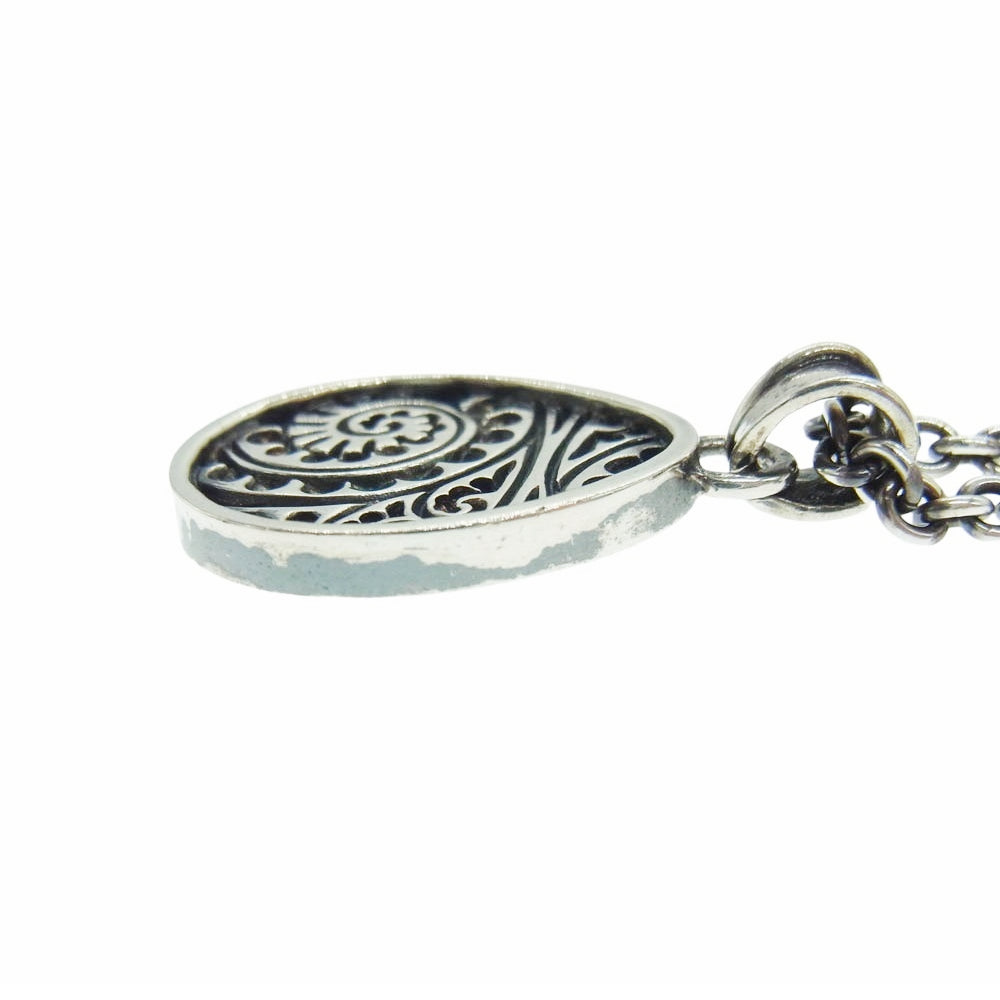 GARNI ガルニ ペイズリー ネックレス シルバー系【中古】 – ブランド